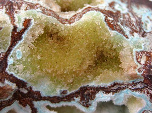 Senegalite On Augelite & Turquoise