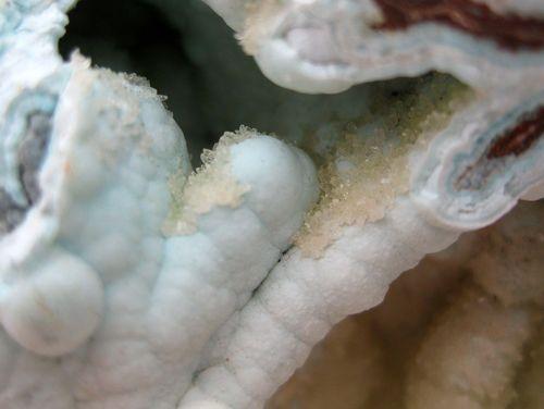 Senegalite On Augelite & Turquoise