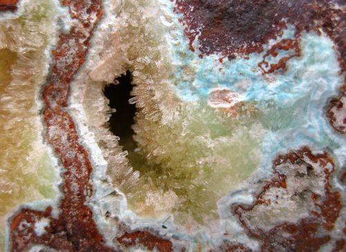 Senegalite On Augelite & Turquoise
