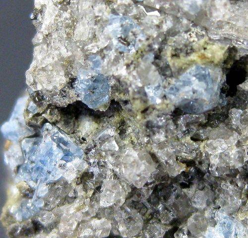Haüyne With Augite Titanite & Sanidine