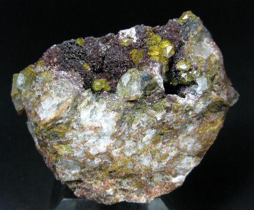 Quartz Var Eisenkiesel Psm Fossil Archaea Bacteria Gold Fossil Fungi Mycelium