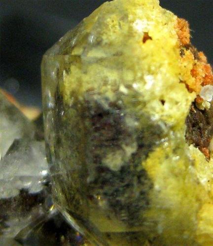 Quartz Var Eisenkiesel Psm Fossil Bacteria Inclusions