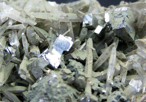 Sphalerite With Galena Quartz & Chlorite Group