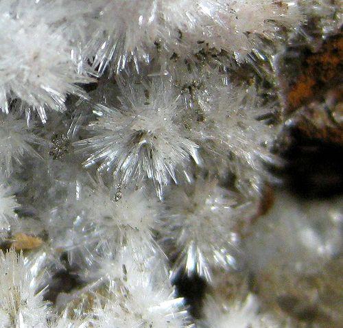 Aragonite & Dolomite On Quartz