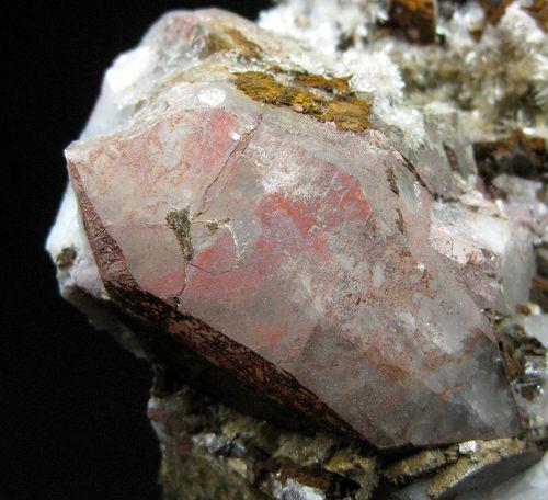 Aragonite & Dolomite On Quartz