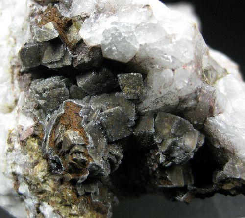 Aragonite & Dolomite On Quartz