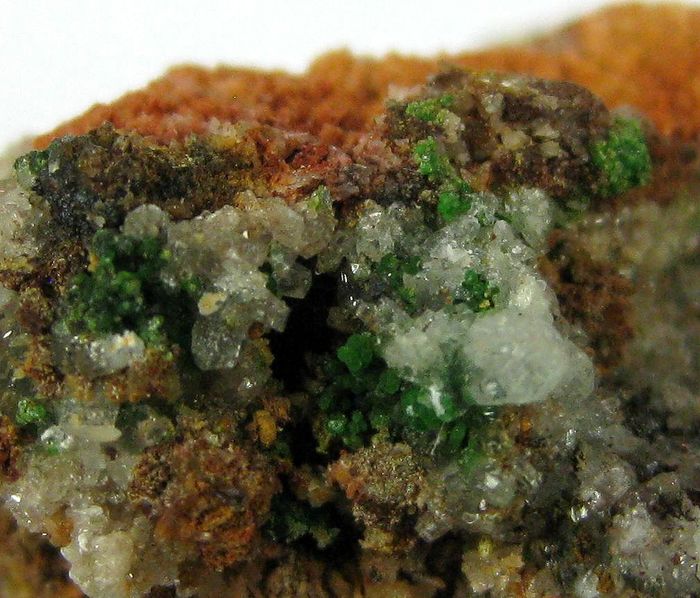 Arseniosiderite Goethite & Conichalcite