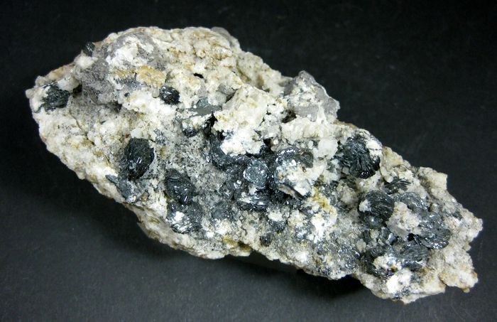 Hematite On Quartz & Adularia