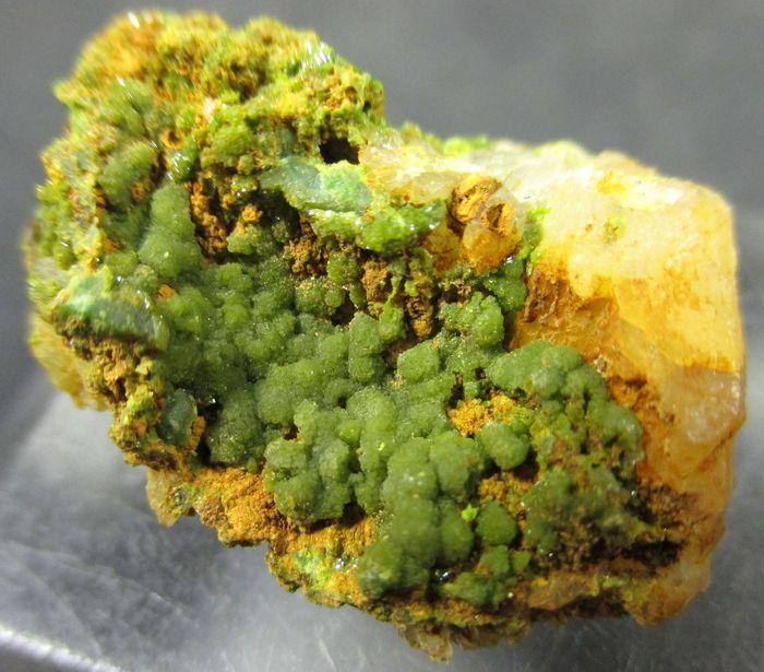 Pyromorphite & Quartz