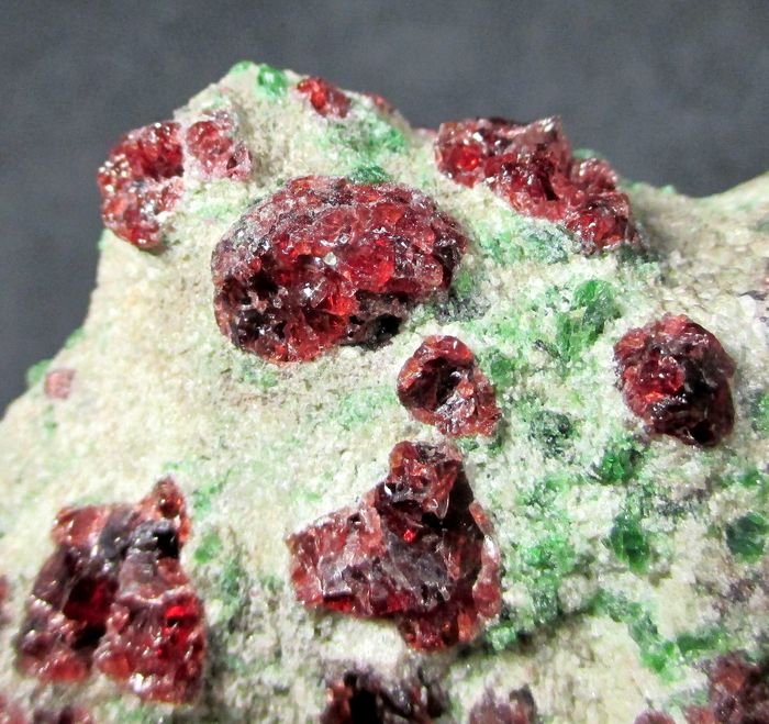 Pyrope & Chromian Diopside