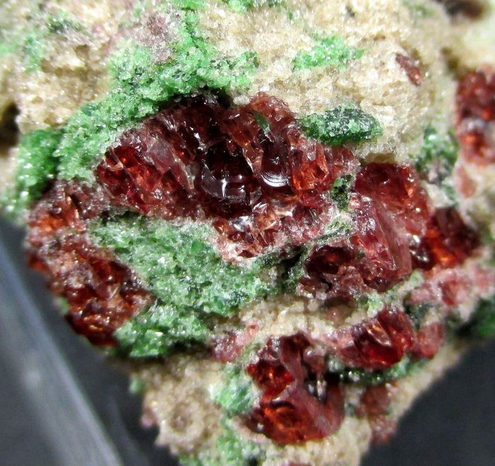 Pyrope & Chromian Diopside