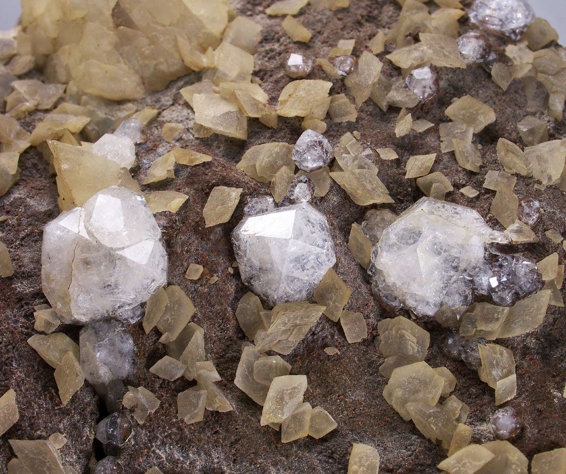 Analcime & Calcite