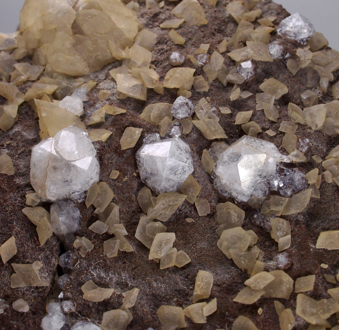 Analcime & Calcite