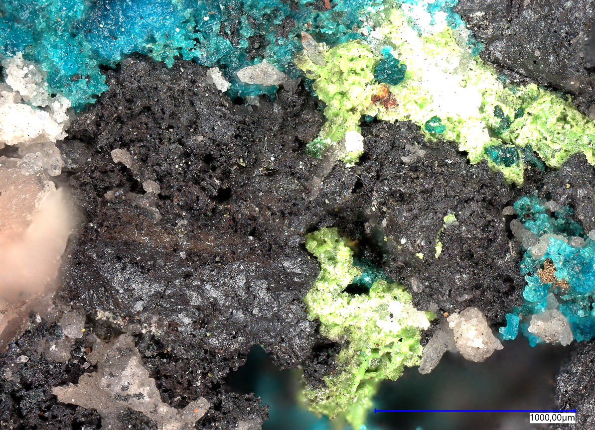 Palladinite & Chalcomenite