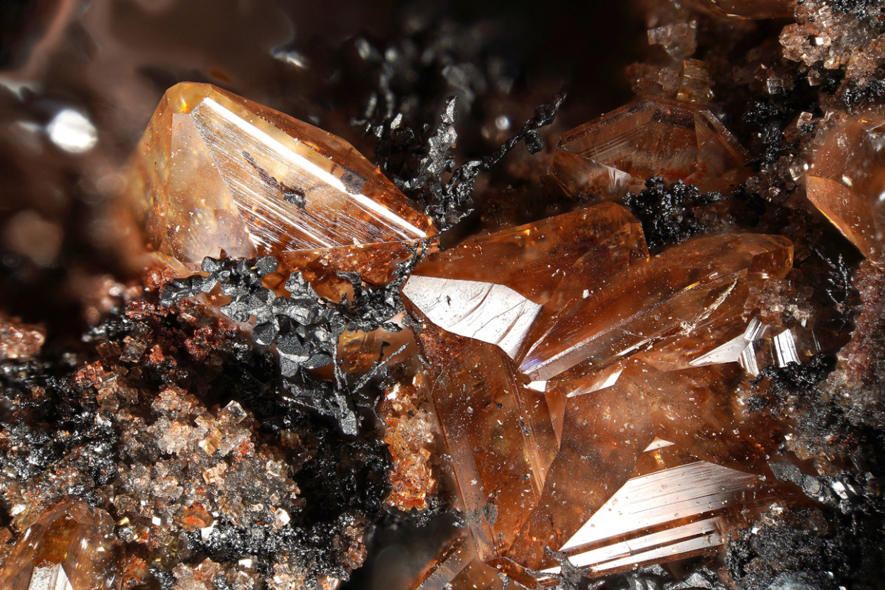 Wulfenite & Native Copper