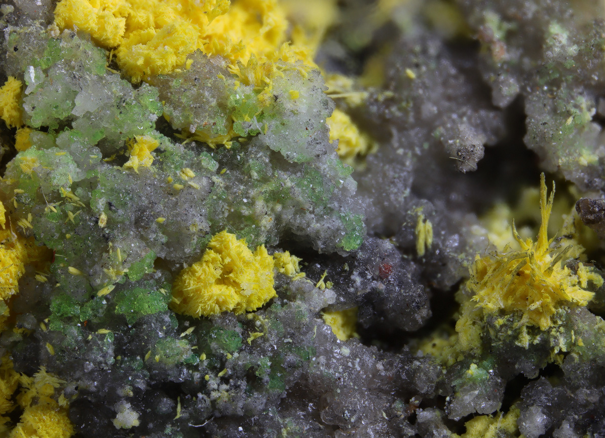 Bayleyite & Andersonite