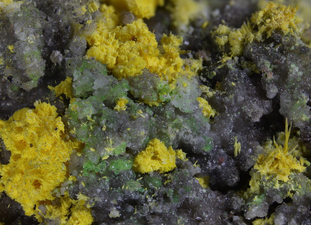 Bayleyite & Andersonite