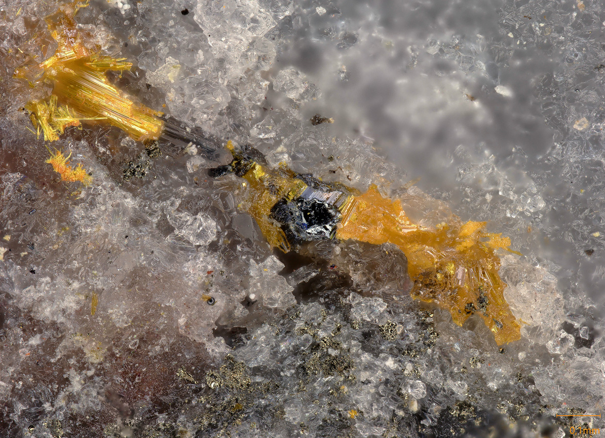 Chabournéite & Wakabayashilite