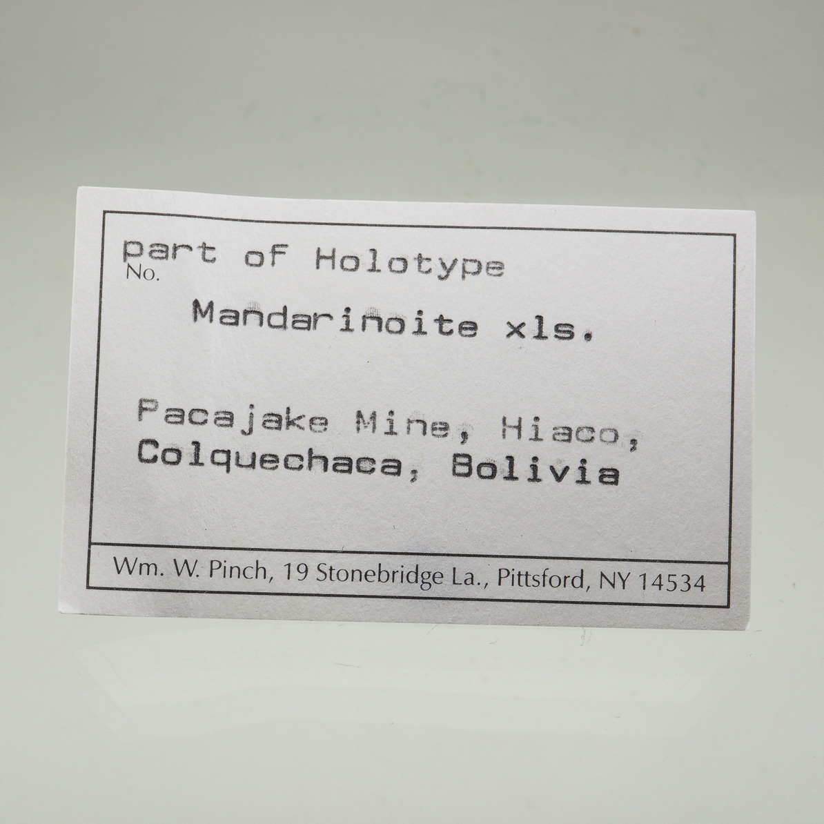 Mandarinoite