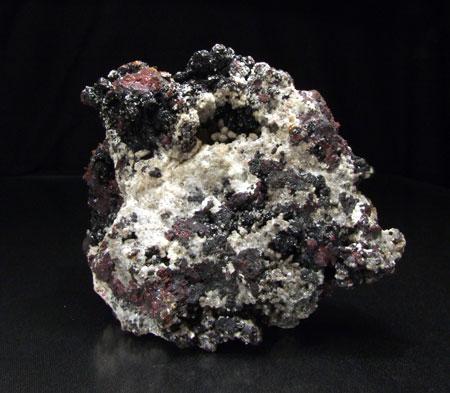 Cuprite & Calcite On Native Copper