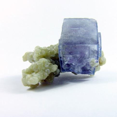 Fluorite On Muscovite