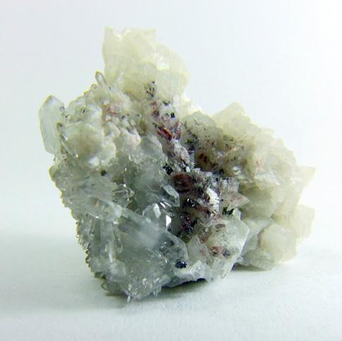 Native Mercury On Dolomite With Cinnabar Inclusions & Quartz