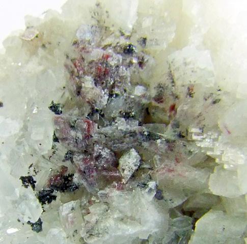 Native Mercury On Dolomite With Cinnabar Inclusions & Quartz
