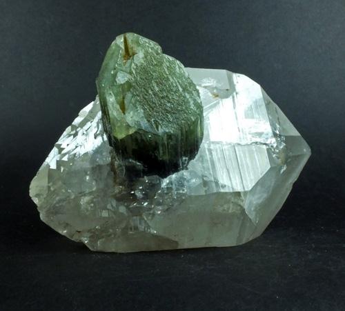 Elbaite In Quartz