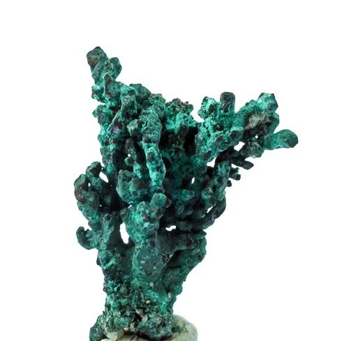 Ktenasite & Paratacamite On Native Copper
