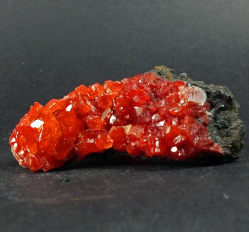 Cuprite In Calcite & Native Copper
