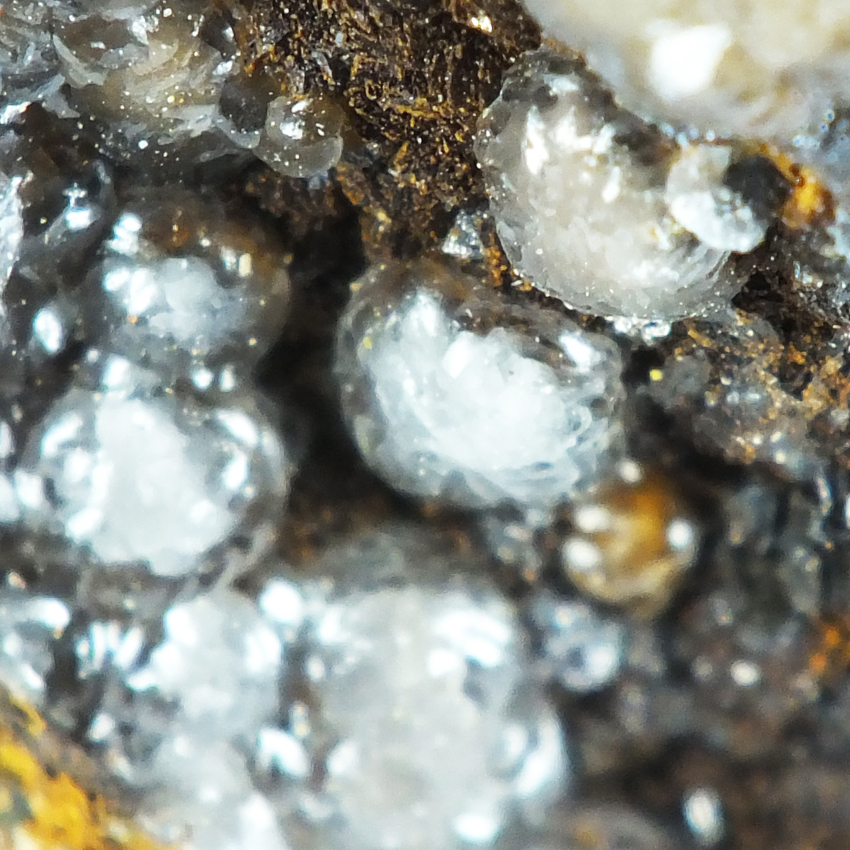 Opal Var Hyalite On Siderite
