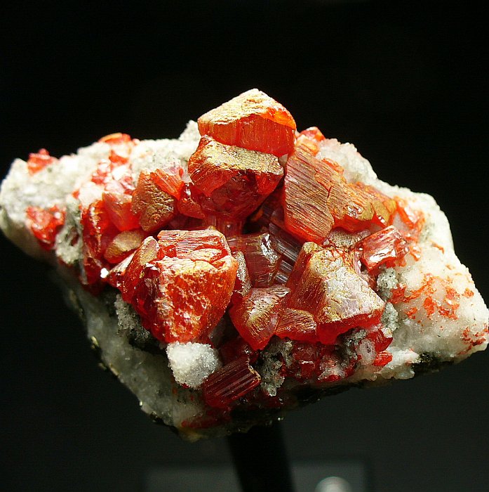 Realgar Quartz & Pyrite