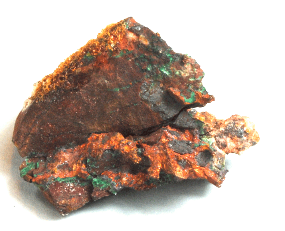 Native Copper & Malachite