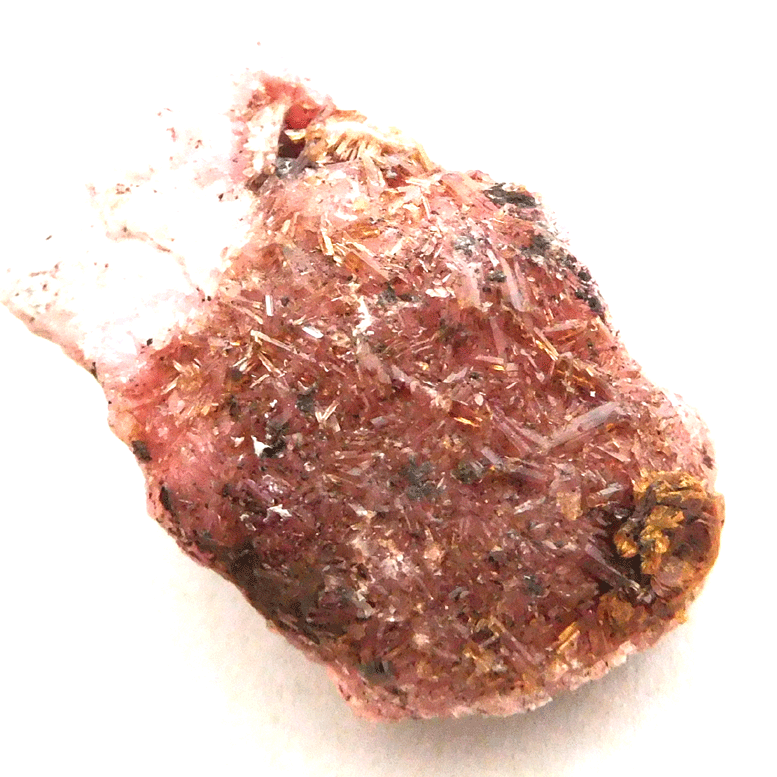 Shigaite On Rhodochrosite