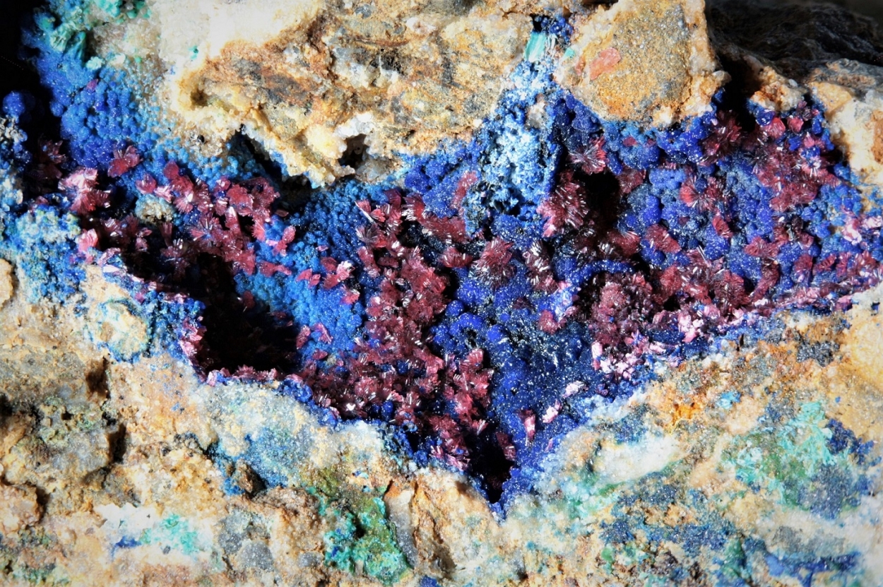 Azurite & Erythrite