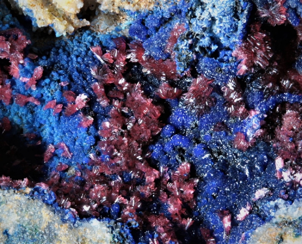Azurite & Erythrite