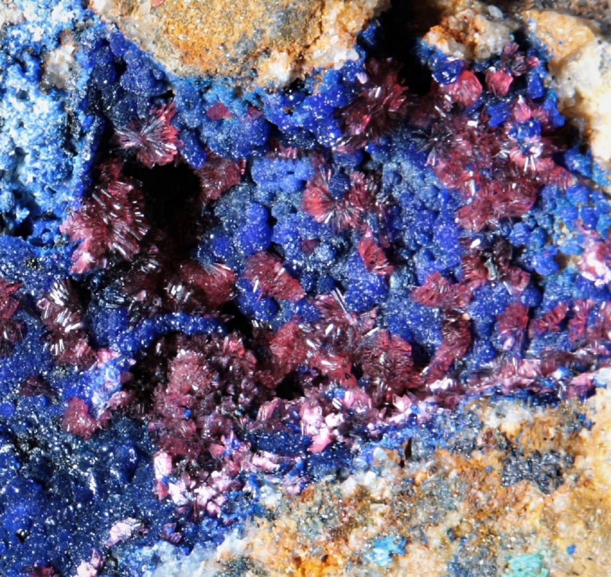 Azurite & Erythrite