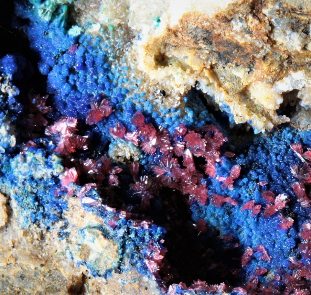 Azurite & Erythrite