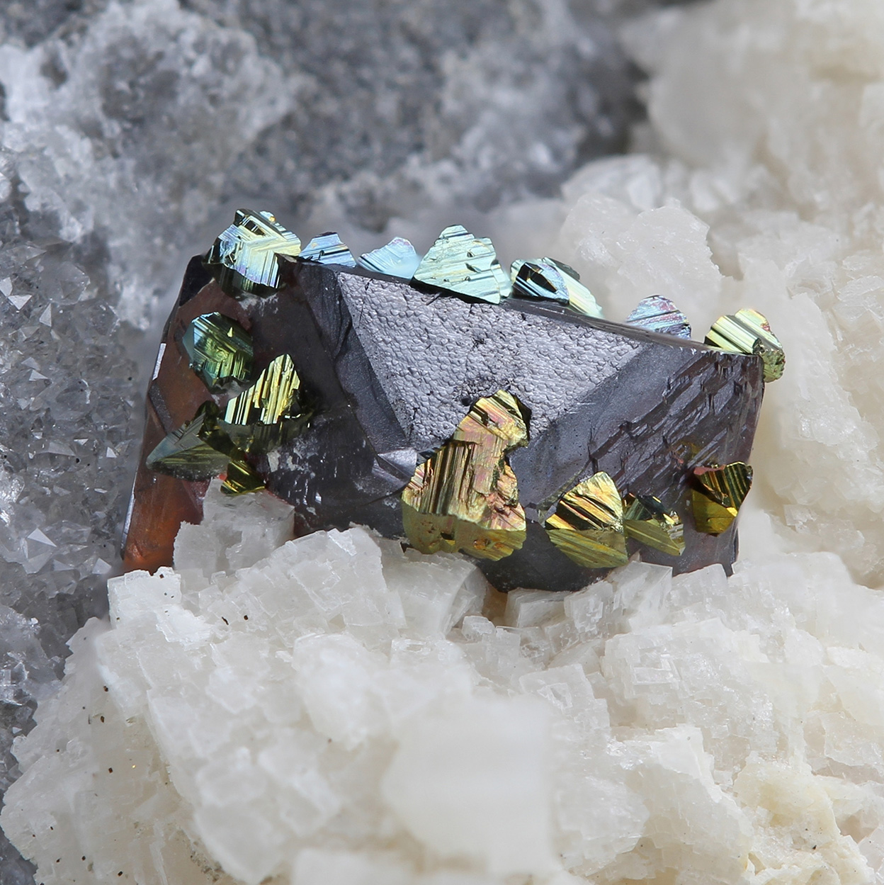 Sphalerite Chalcopyrite & Dolomite