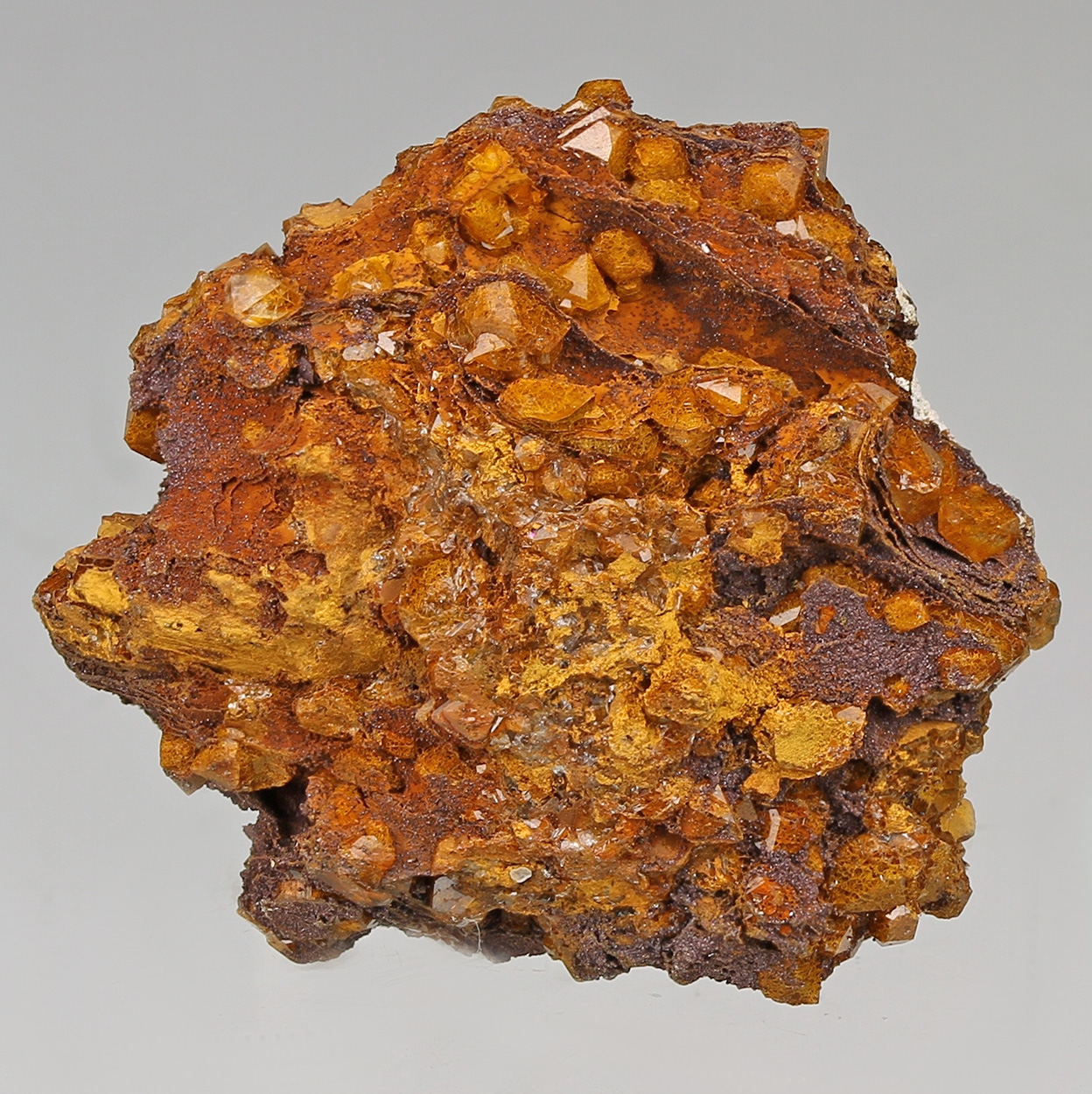 Quartz With Fossil Bacteria Inclusions