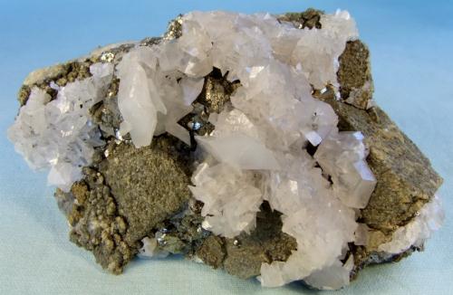 Dolomite Calcite Siderite & Pyrite