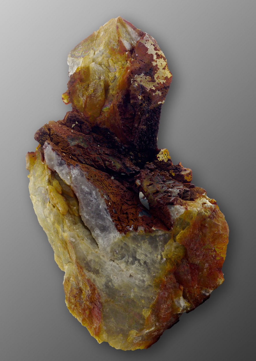 Stolzite On Quartz