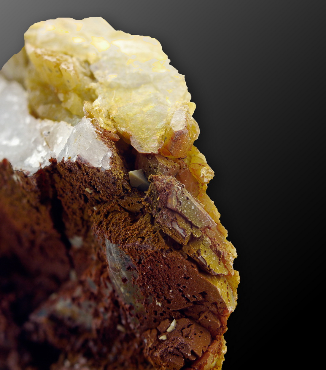 Stolzite On Quartz