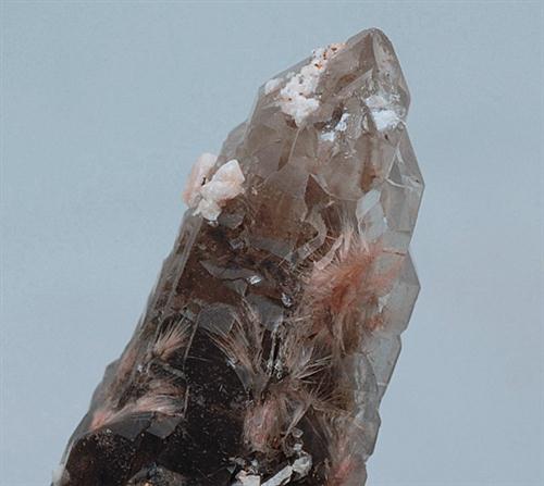 Eudidymite & Smoky Quartz