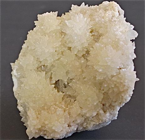 Calcite On Quartz Psm Anhydrite