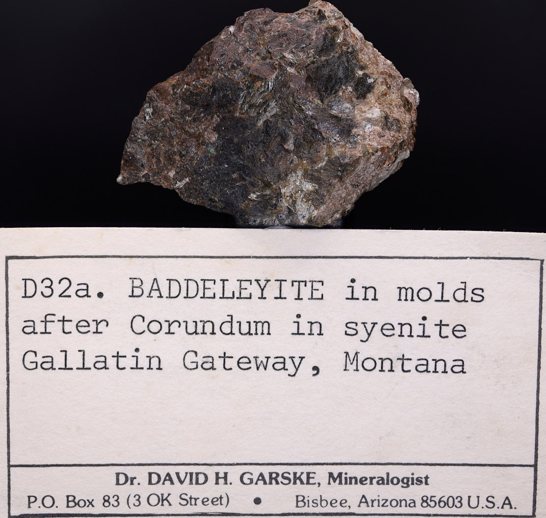 Baddeleyite & Corundum