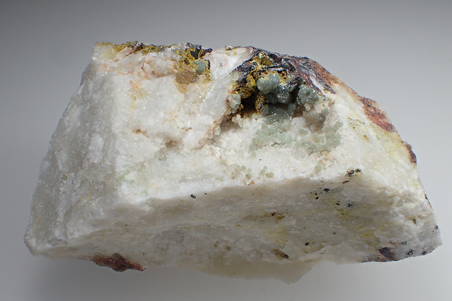 Scorodite & Bariopharmacosiderite