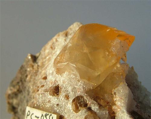Chabazite With Calcite