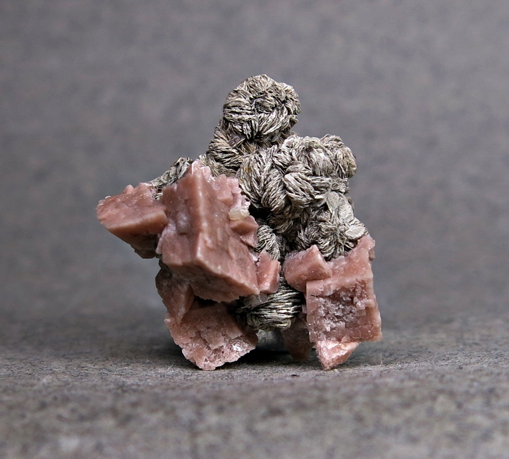 Bastnäsite-(Ce) & Rhodochrosite