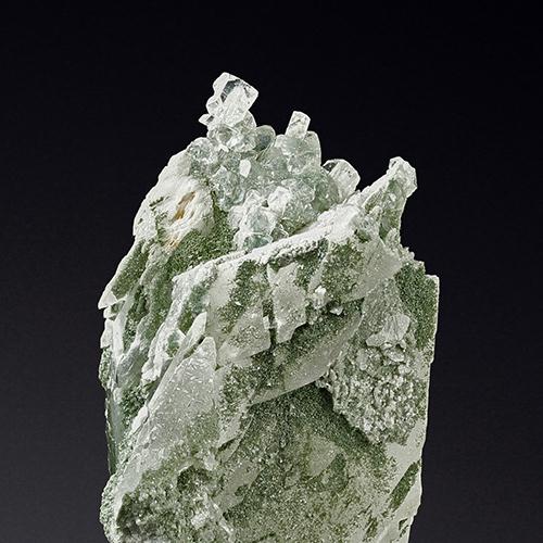 Apophyllite & Calcite